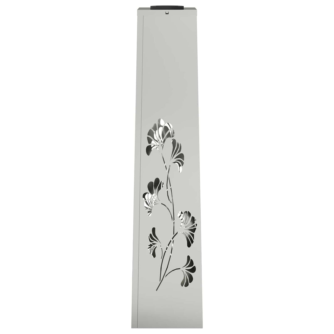 Solar LED sti lys 2 pcs Varm hvid 18 x 18 x 80 cm