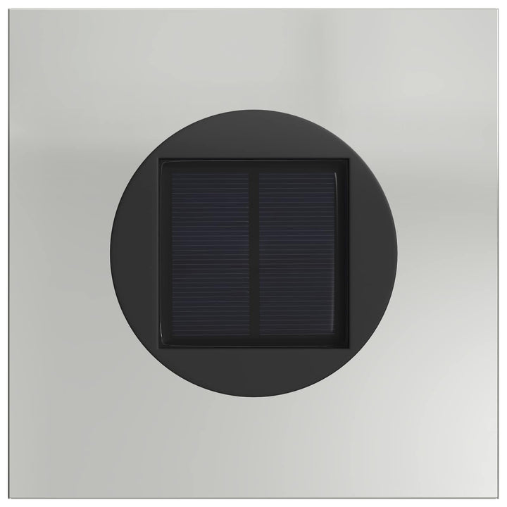 Solar LED sti lys 2 pcs Varm hvid 18 x 18 x 80 cm