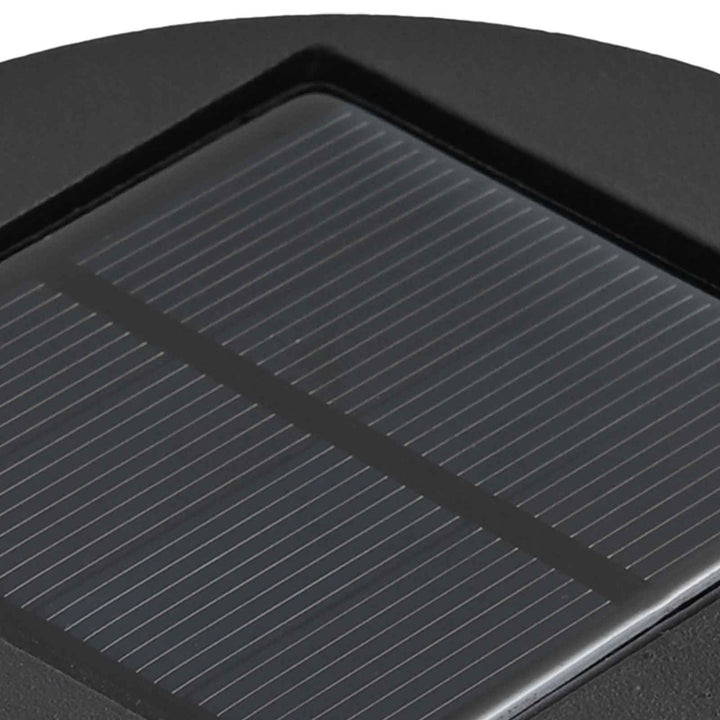 Solar LED sti lys 2 pcs Hvid Koldvalset Stål