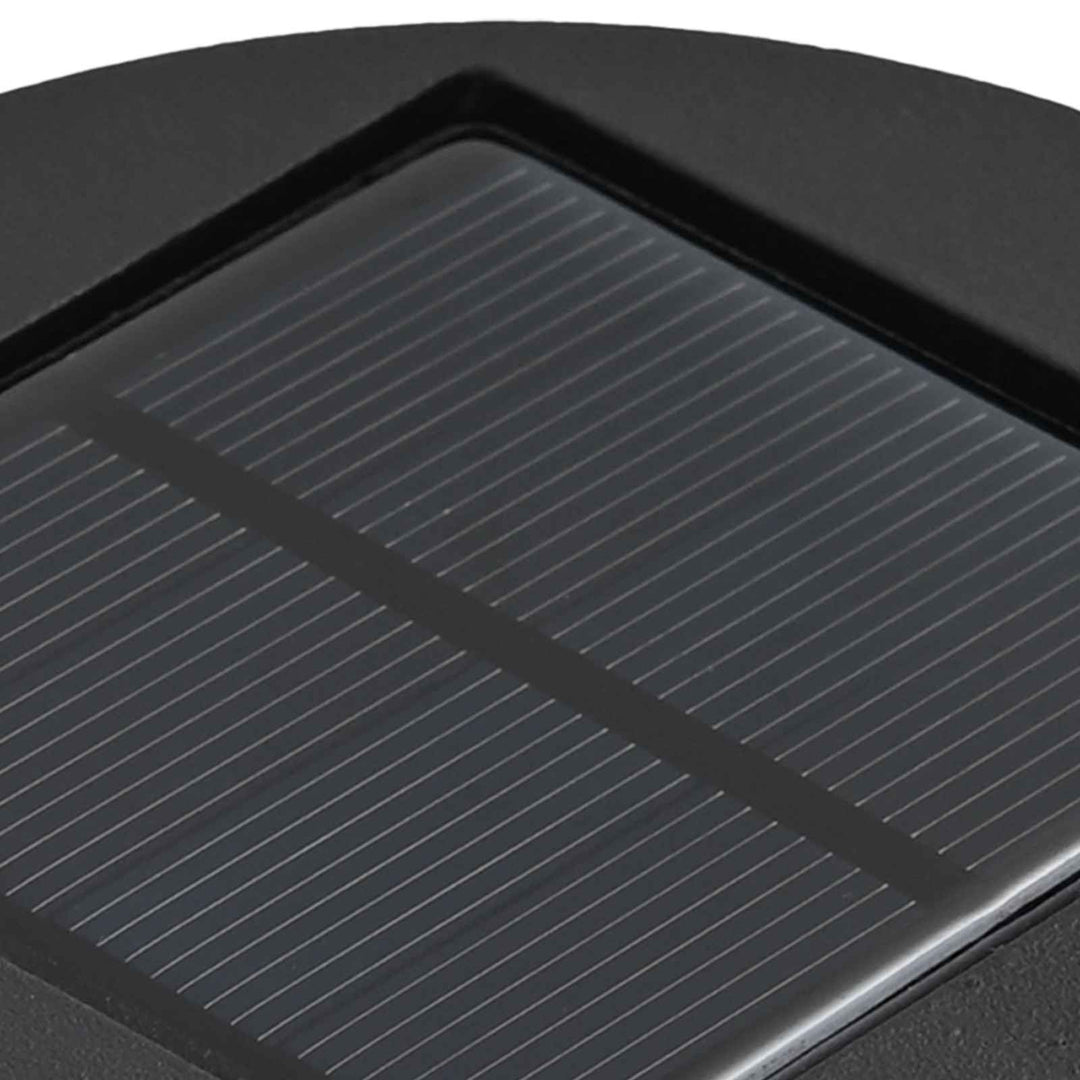 Solar LED sti lys 2 pcs Rusten Galvaniseret