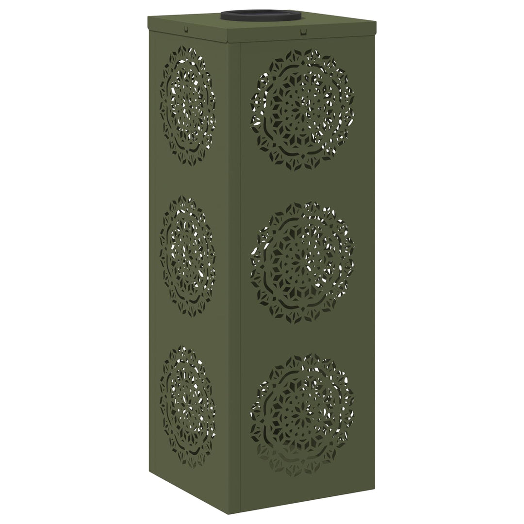 Solar LED sti lys 2 pcs Varm hvid 18 x 18 x 50 cm