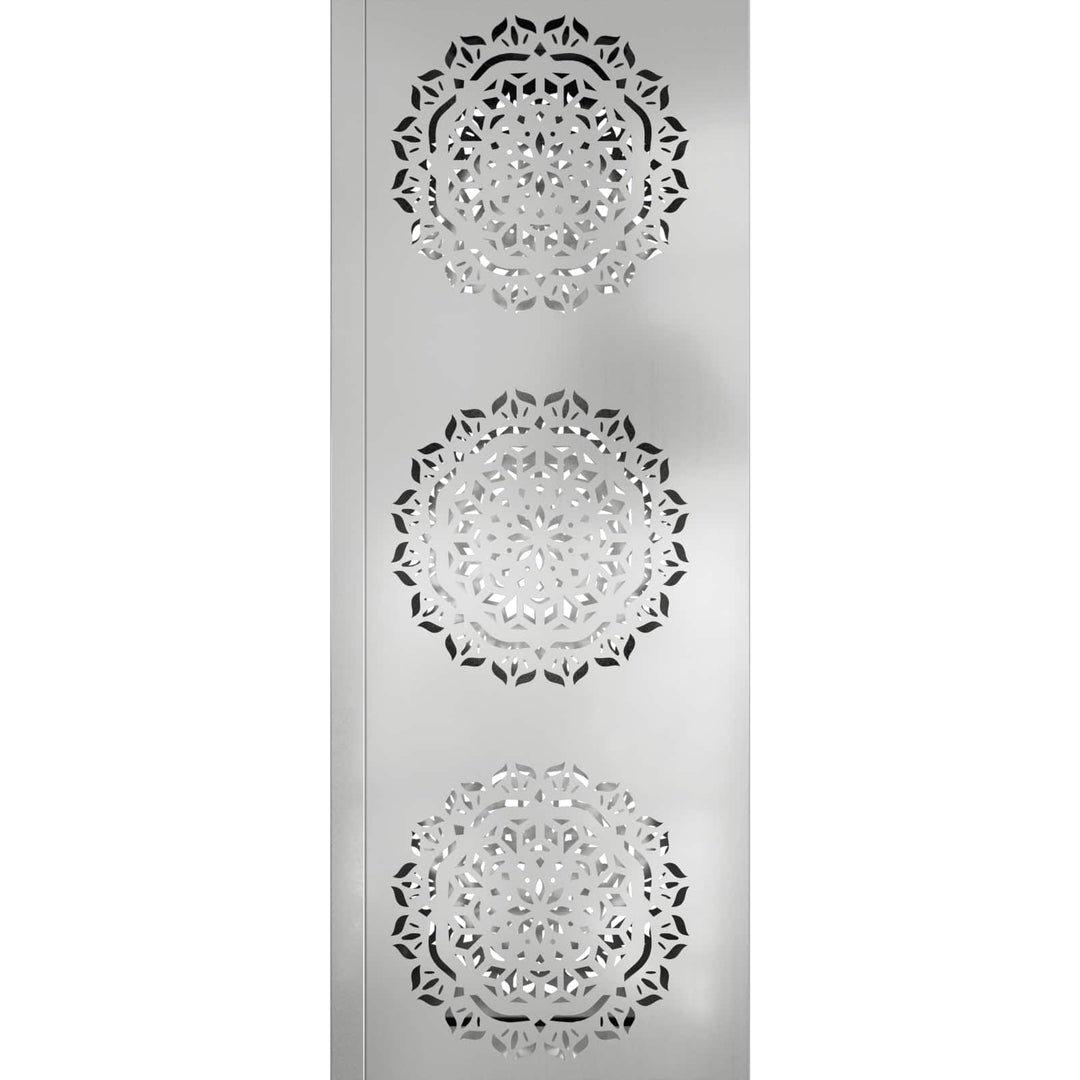 Solar LED sti lys 2 pcs Varm hvid 18 x 18 x 50 cm