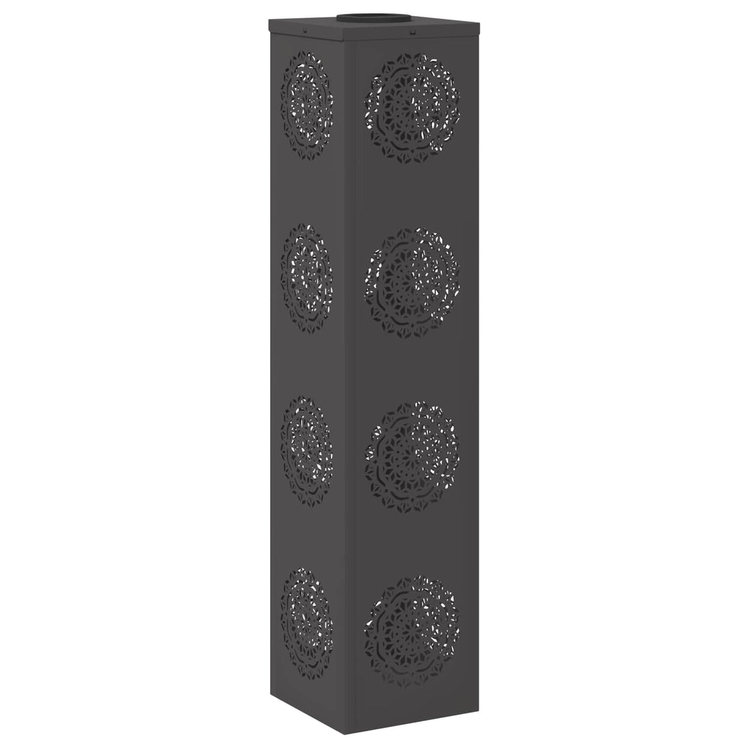 Solar LED sti lys 2 pcs Varm hvid 18 x 18 x 80 cm