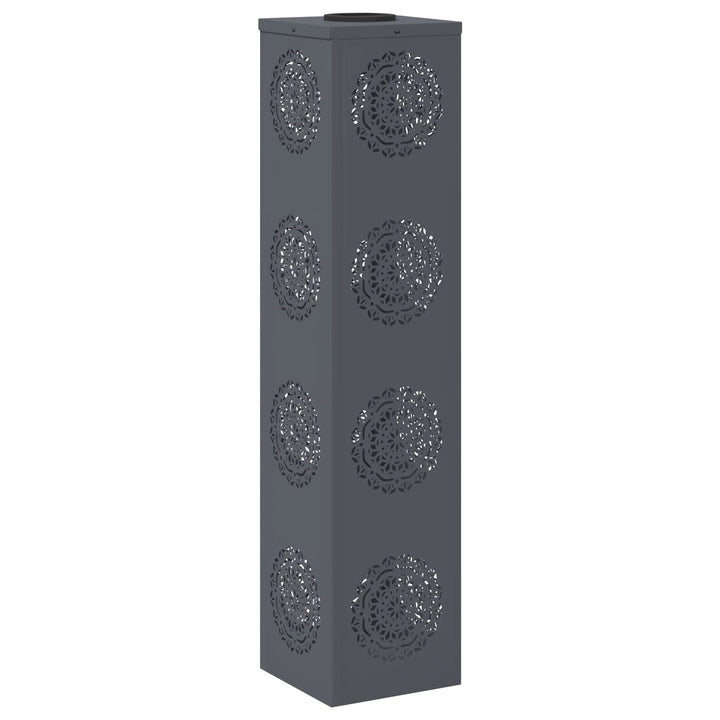 Solar LED sti lys 2 pcs Varm hvid 18 x 18 x 80 cm
