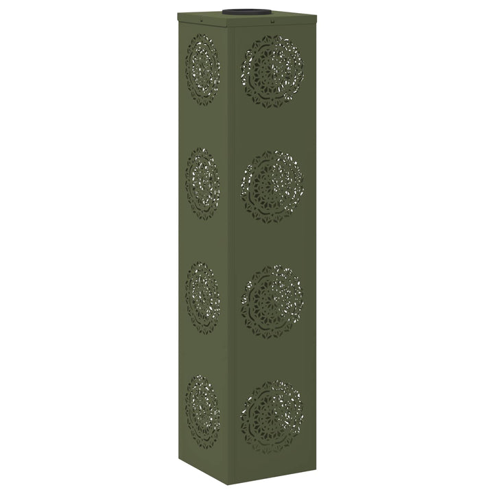 Solar LED sti lys 2 pcs Varm hvid 18 x 18 x 80 cm