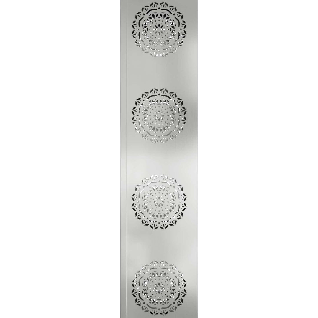 Solar LED sti lys 2 pcs Varm hvid 18 x 18 x 80 cm