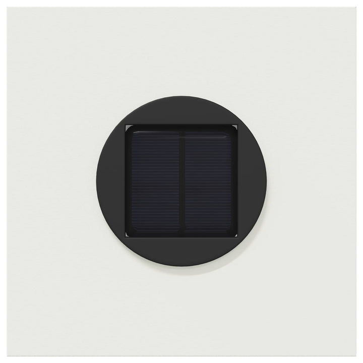Solar LED sti lys 2 pcs Varm hvid 18 x 18 x 50 cm