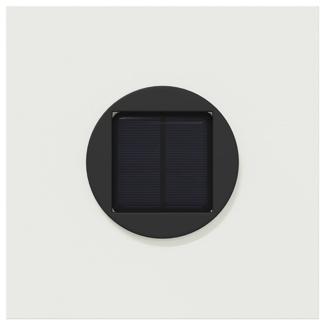 Solar LED sti lys 2 pcs Varm hvid 18 x 18 x 80 cm