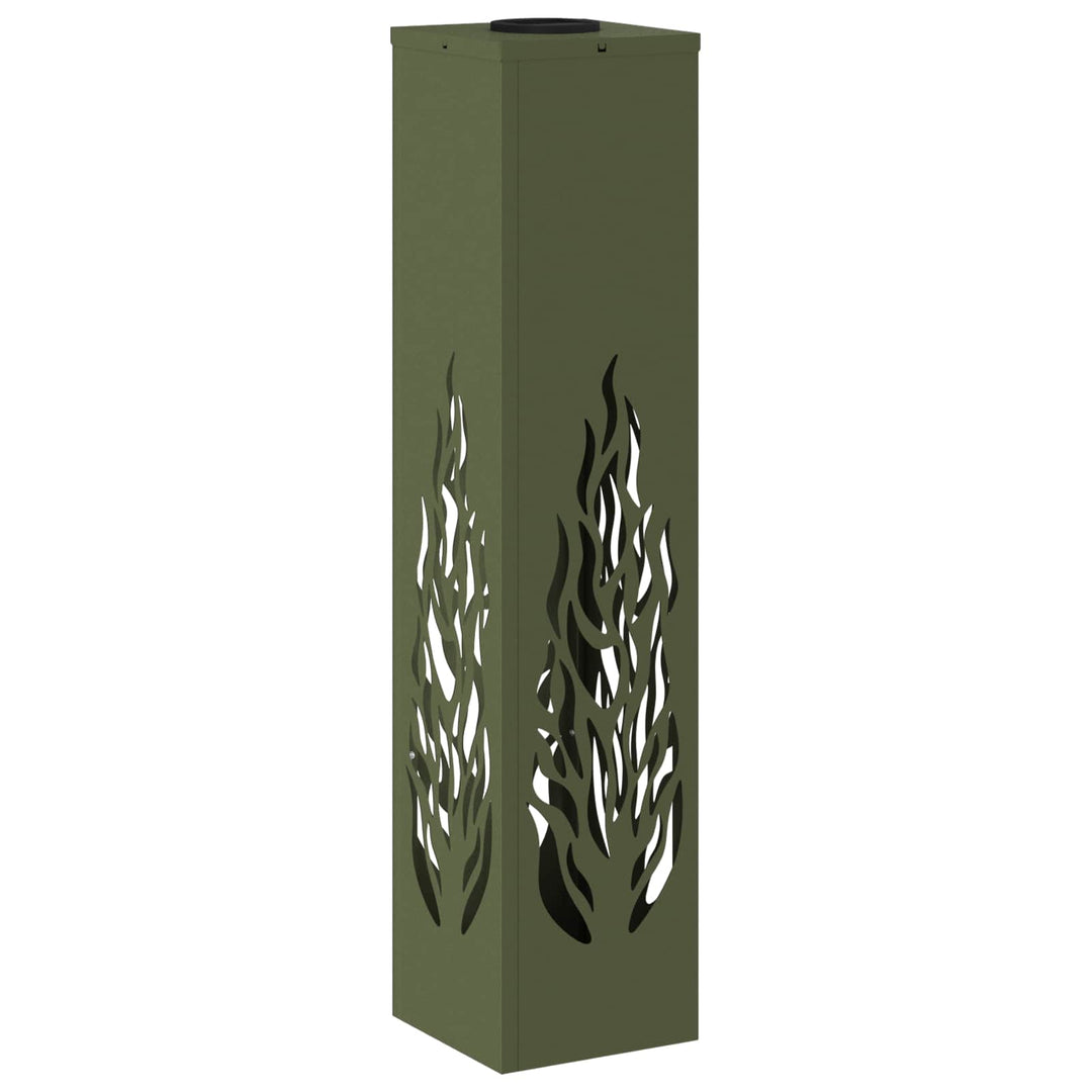 Solar LED sti lys 2 pcs Varm hvid 18 x 18 x 80 cm