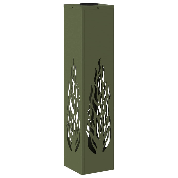 Solar LED sti lys 2 pcs Varm hvid 18 x 18 x 80 cm