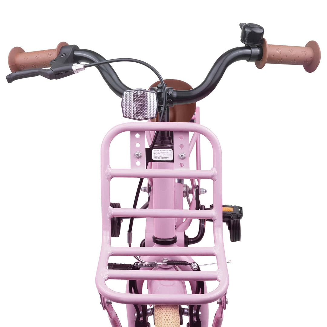 Børnecykel 12 tommer til 2-4 år gamle Lys pink