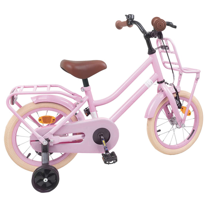 Børnecykel 16 tommer til 4-6 år gamle Lys pink