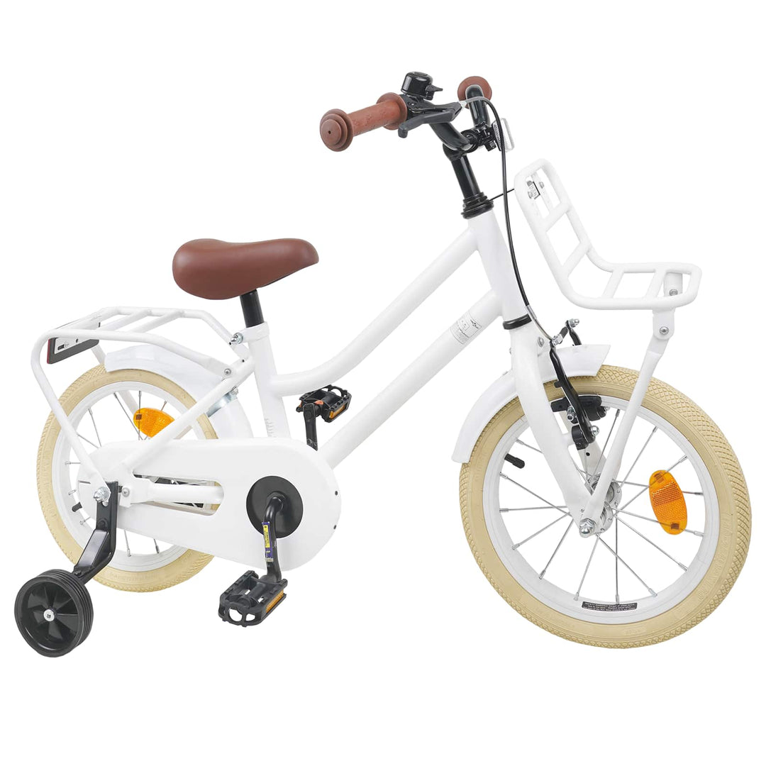 Børnecykel 12 tommer til 2-4 år gamle Hvid