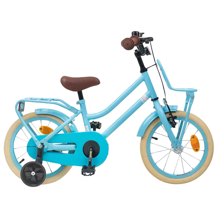 Børnecykel 14 tommer anbefalet til 3-5 år gammel Lyseblå
