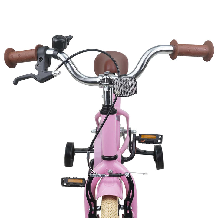 Børnecykel 14 tommer anbefalet til 3-5 år gammel Lys pink