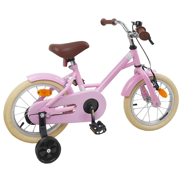 Børnecykel 14 tommer anbefalet til 3-5 år gammel Lys pink
