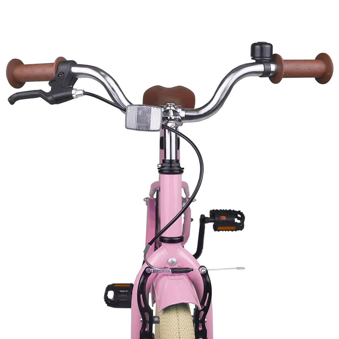Børnecykel 22 tommer til 7-12 år gammel Lys pink