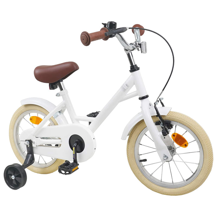 Børnecykel 12 tommer til 2-4 år gamle Hvid