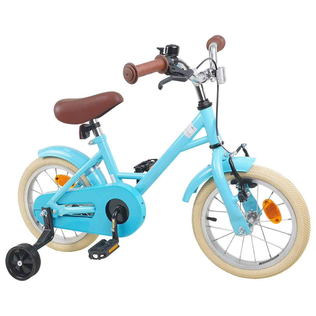 Børnecykel 16 tommer til 4-6 år gamle Lyseblå
