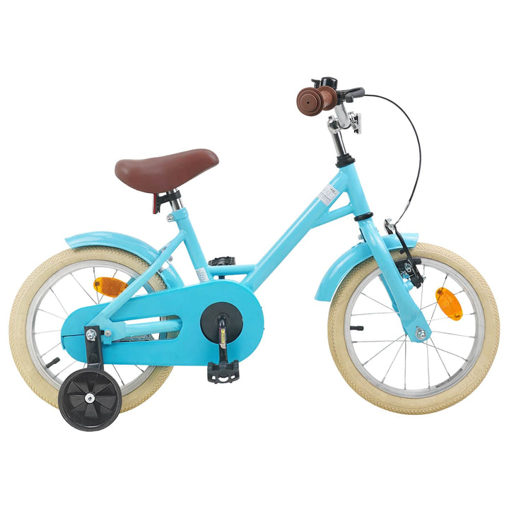 Børnecykel 16 tommer til 4-6 år gamle Lyseblå