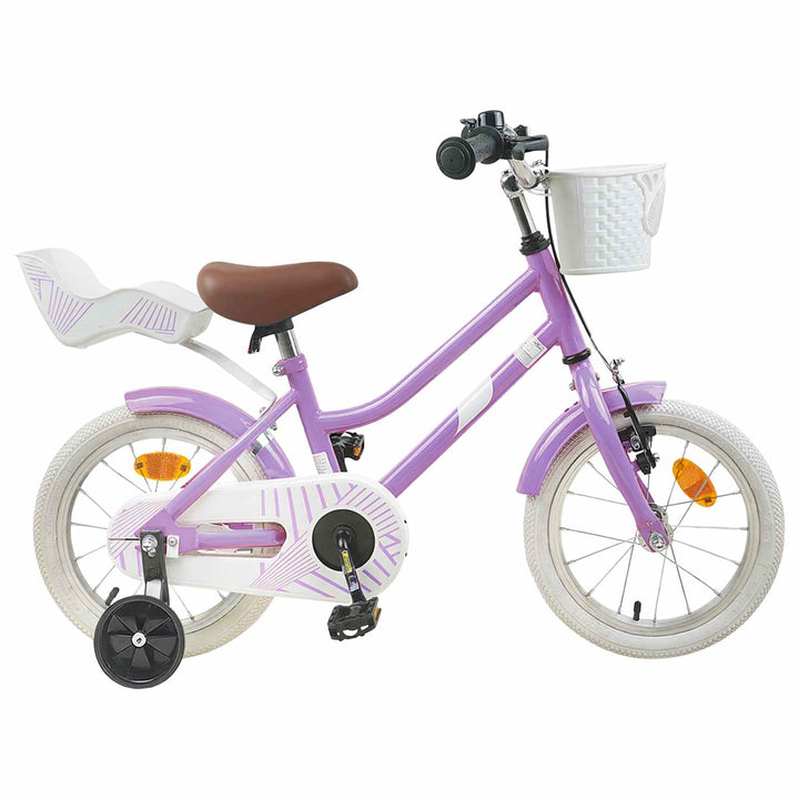 Børnecykel 12 tommer til 2-4 år gamle Lilla