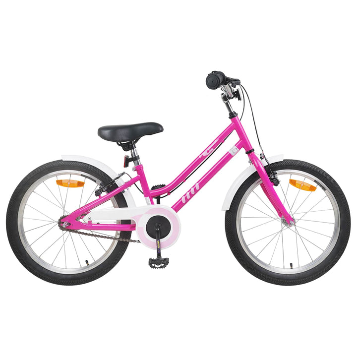 Børnecykel 22 tommer til 7-12 år gammel Pink Hvid