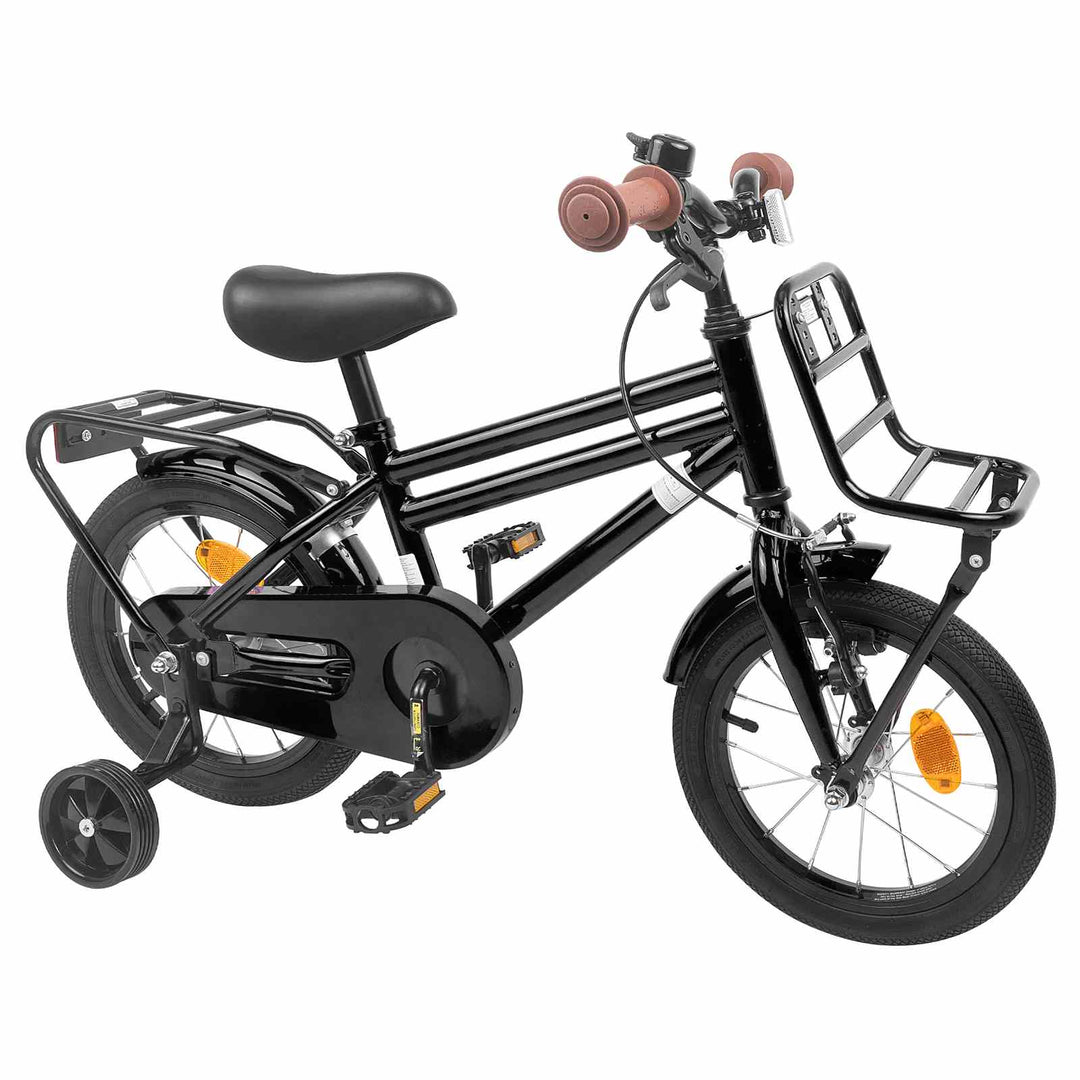 Børnecykel 16 tommer til 4-6 år gamle Sort