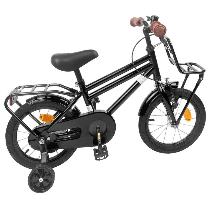 Børnecykel 16 tommer til 4-6 år gamle Sort