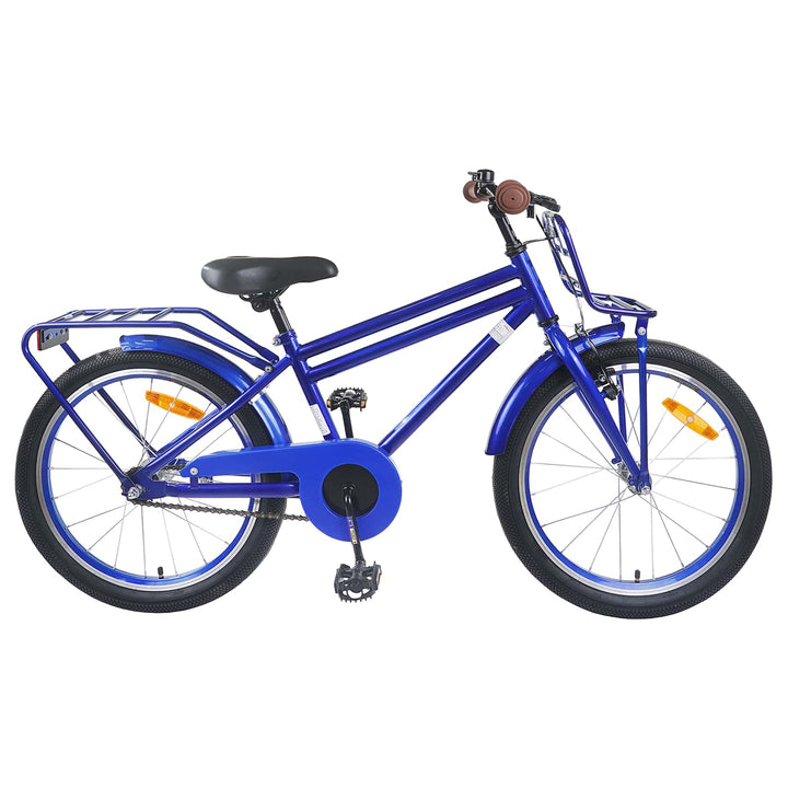 Børnecykel 20 tommer til børn i alderen 6-11 år Mørk blå
