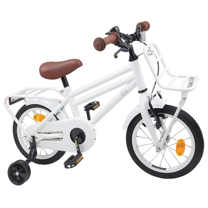Børnecykel 12 tommer til 2-4 år gamle Hvid
