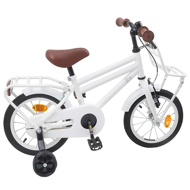 Børnecykel 16 tommer til 4-6 år gamle Hvid