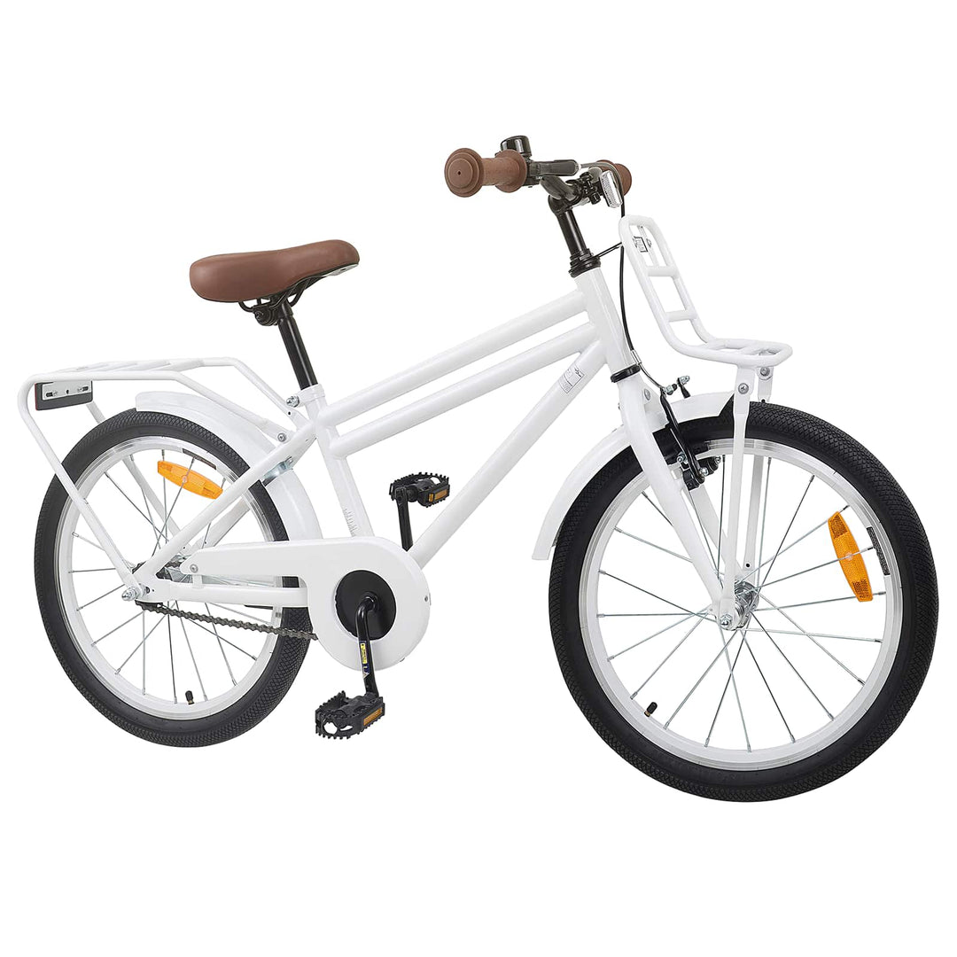 Børnecykel 22 tommer til 7-12 år gammel Hvid