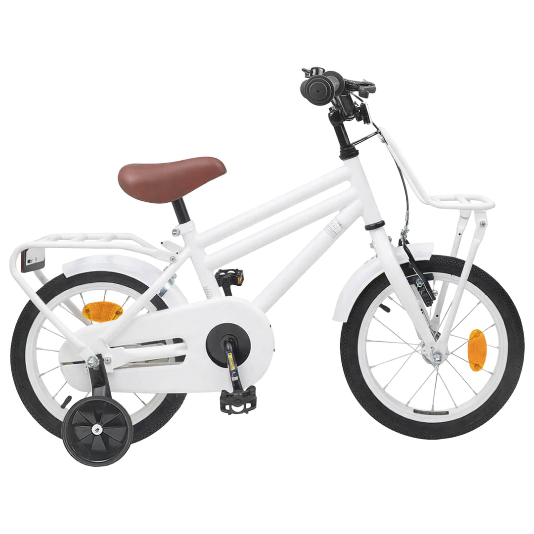 Børnecykel 12 tommer til 2-4 år gamle Hvid