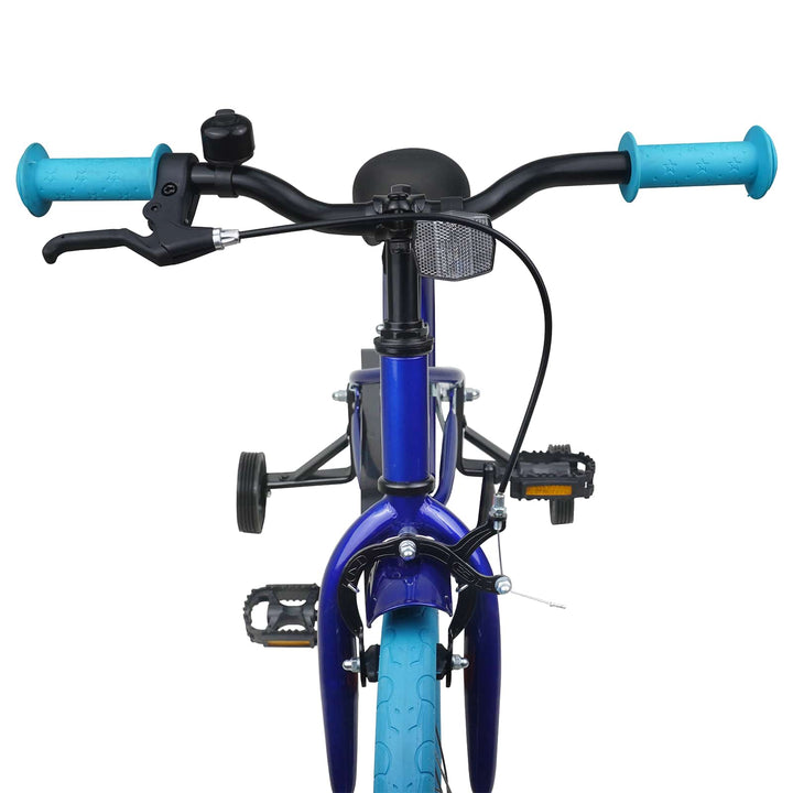 Børnecykel 16 tommer til 4-6 år gamle Mørk blå