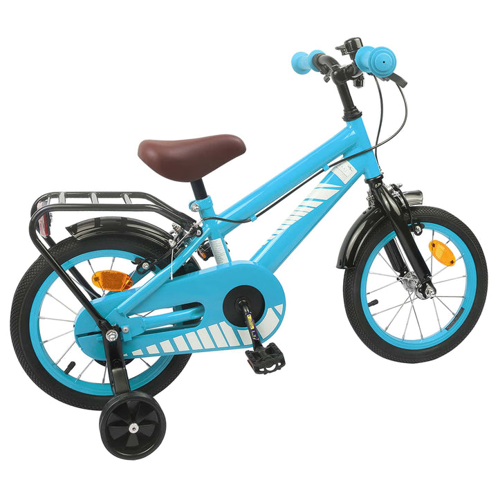 Børnecykel 14 tommer anbefalet til 3-5 år gammel Lyseblå