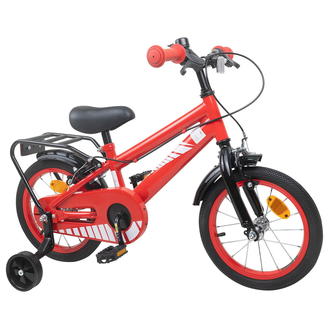 Børnecykel 12 tommer til 2-4 år gamle Rød
