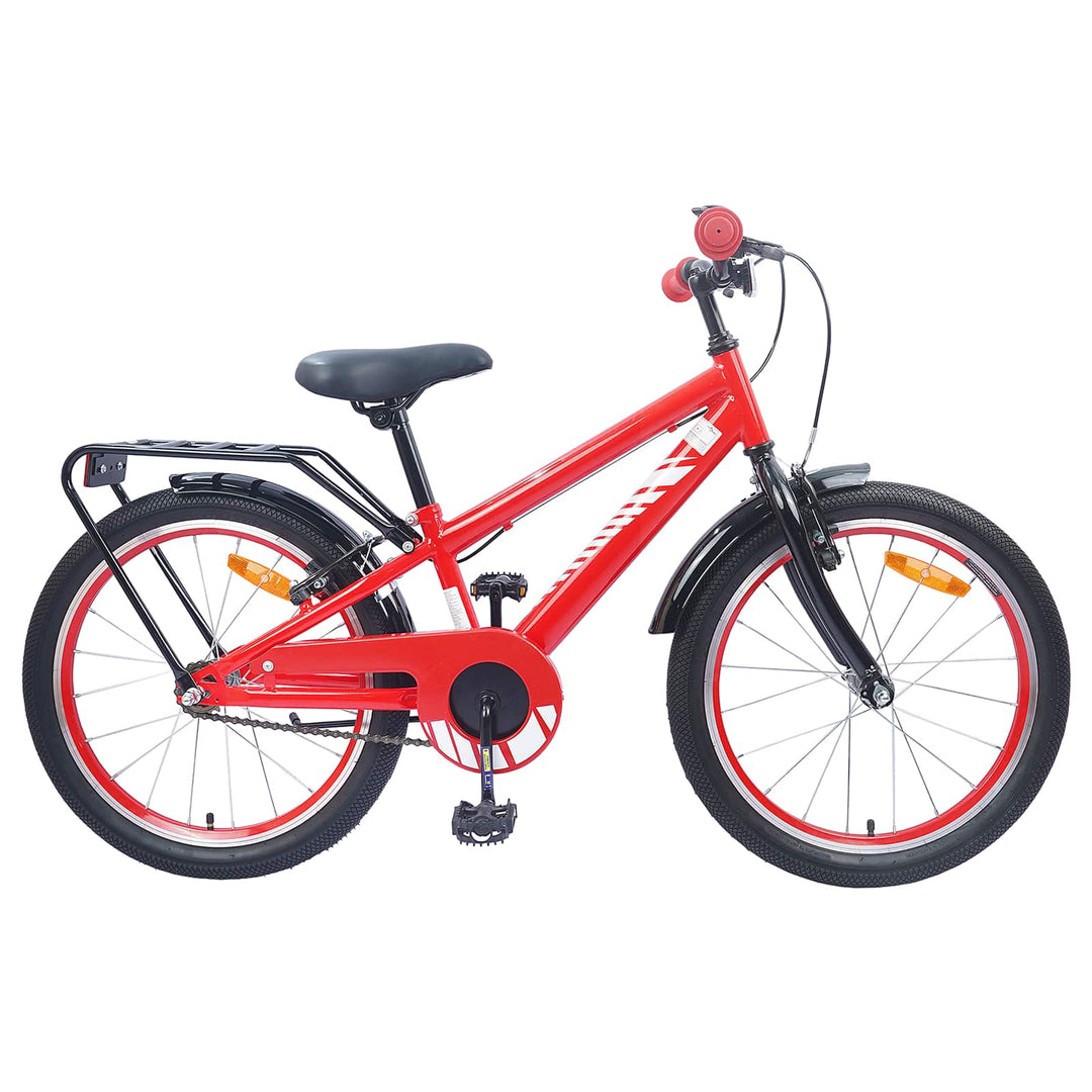 Børnecykel 20 tommer til børn i alderen 6-11 år Rød