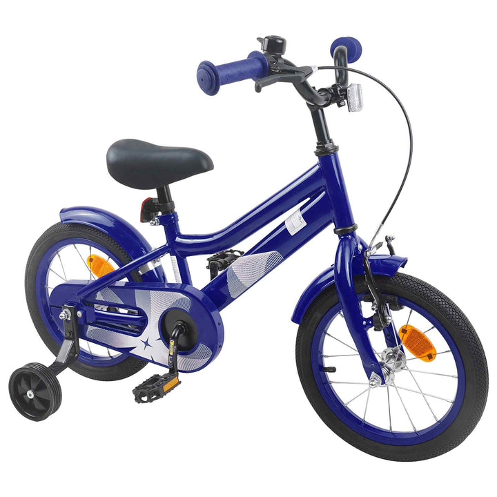 Børnecykel 12 tommer til 2-4 år gamle Mørk blå