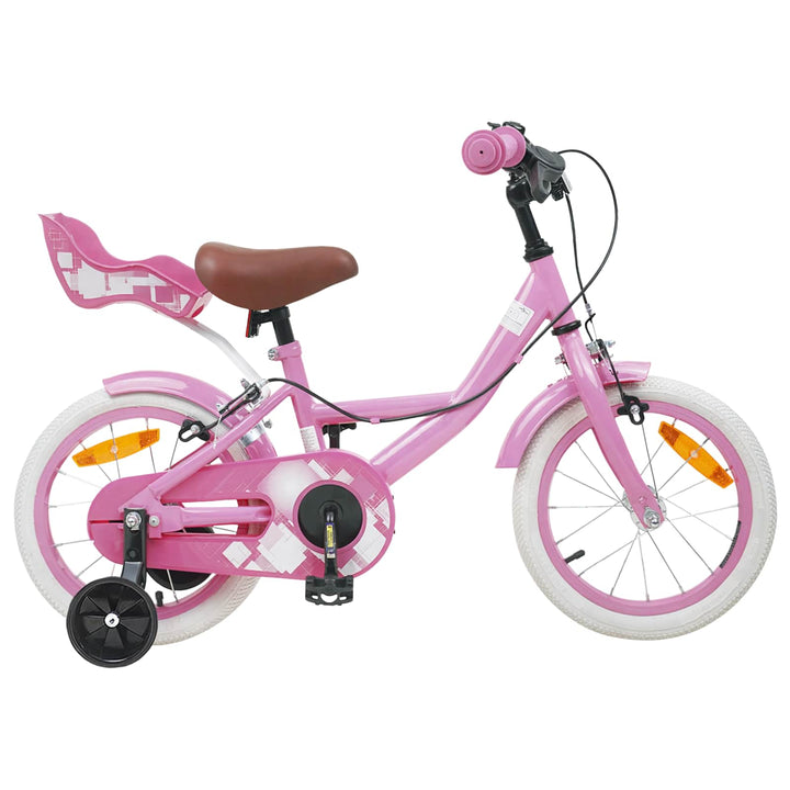 Børnecykel 12 tommer til 2-4 år gamle Lys pink