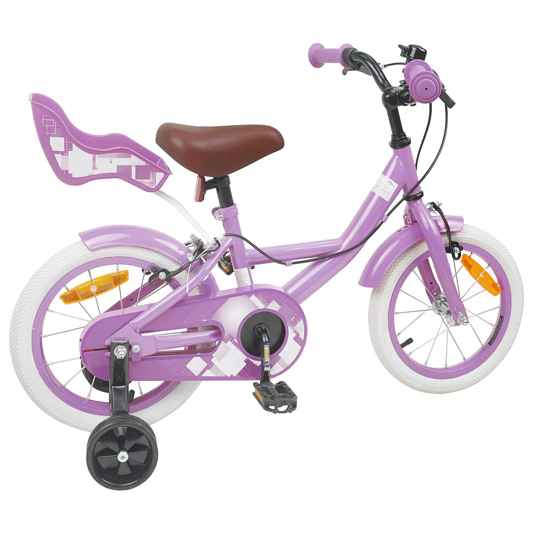 Børnecykel 12 tommer til 2-4 år gamle Lilla