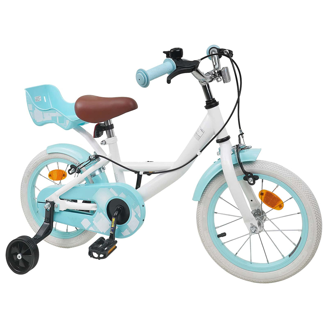 Børnecykel 12 tommer til 2-4 år gamle Hvid