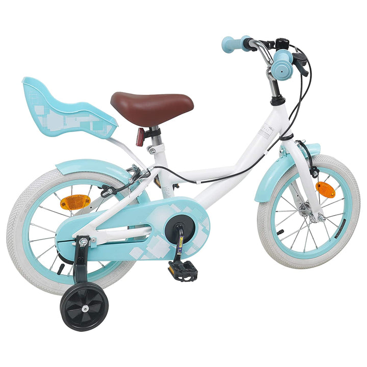 Børnecykel 12 tommer til 2-4 år gamle Hvid