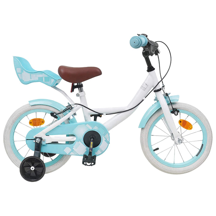 Børnecykel 12 tommer til 2-4 år gamle Hvid
