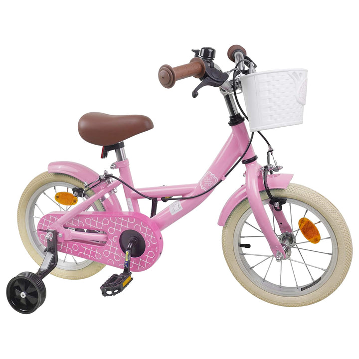 Børnecykel 12 tommer til 2-4 år gamle Lys pink