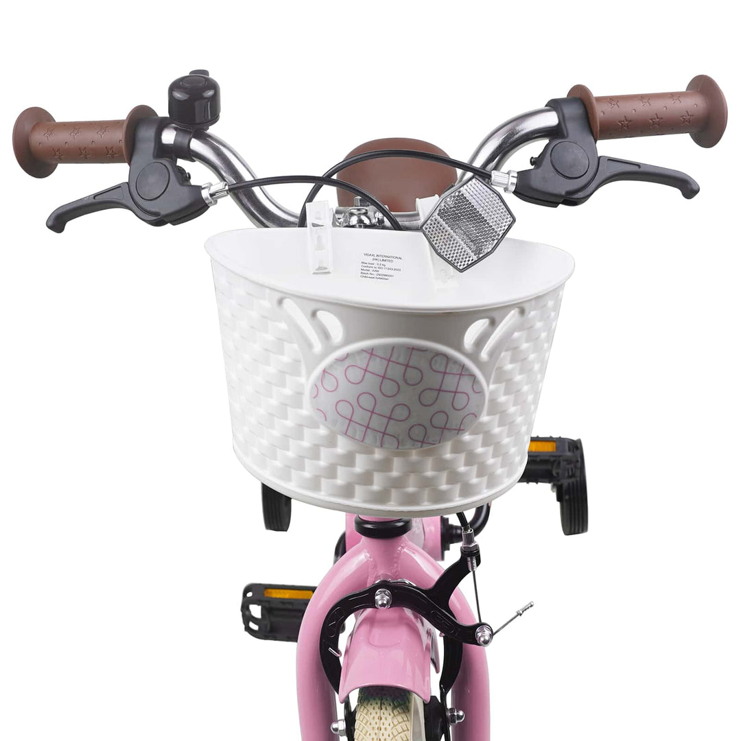 Børnecykel 14 tommer anbefalet til 3-5 år gammel Lys pink