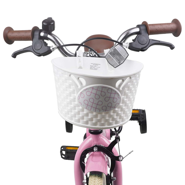 Børnecykel 14 tommer anbefalet til 3-5 år gammel Lys pink