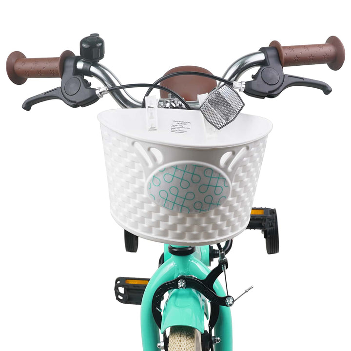 Børnecykel 12 tommer til 2-4 år gamle Havgrøn