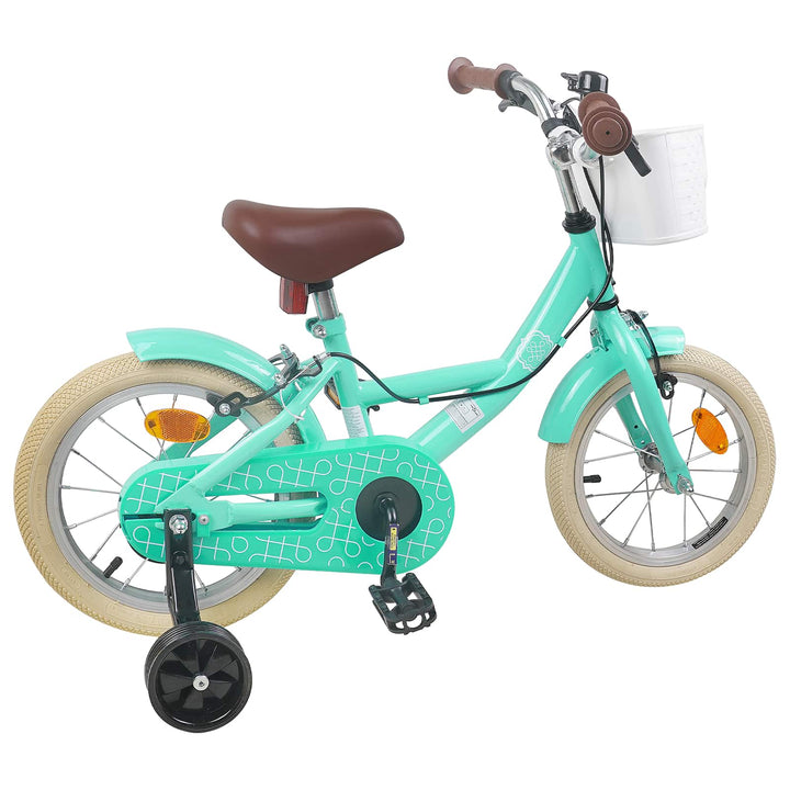 Børnecykel 12 tommer til 2-4 år gamle Havgrøn