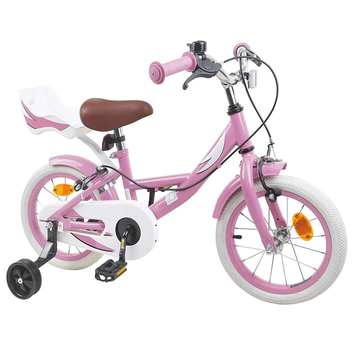 Børnecykel 12 tommer til 2-4 år gamle Lys pink