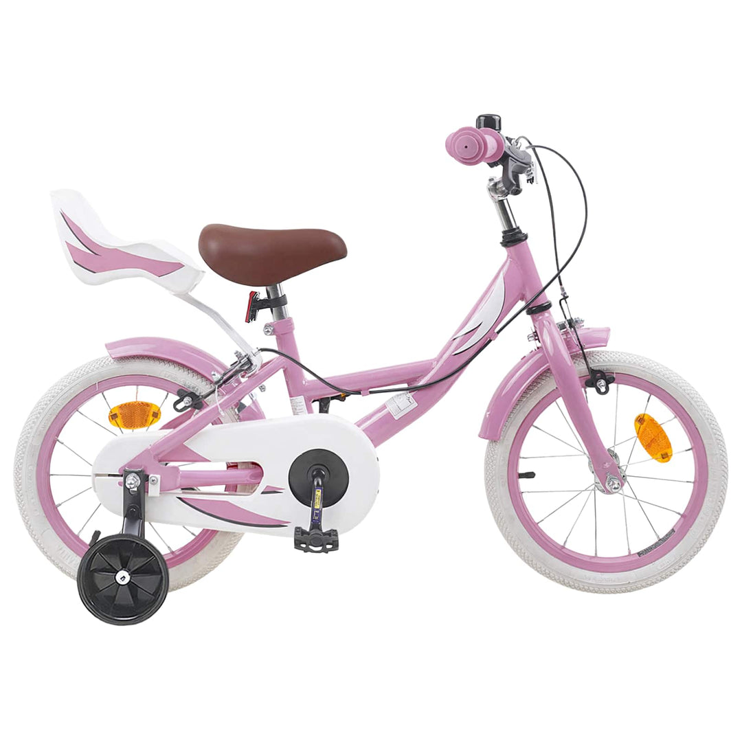 Børnecykel 12 tommer til 2-4 år gamle Lys pink